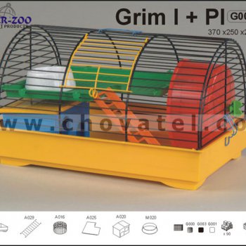 Klec GRIM I klec pro hlodavce 37x25x21cm