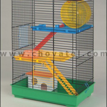 Klec TEDDY II + žebřík klec pro hlodavce 37x25x51cm