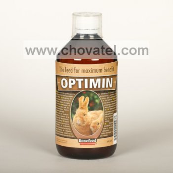 Optimin K králíci 500ml