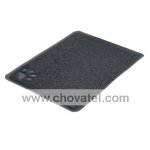 PVC předložka s tlapkou, šedá k WC 40x60cm