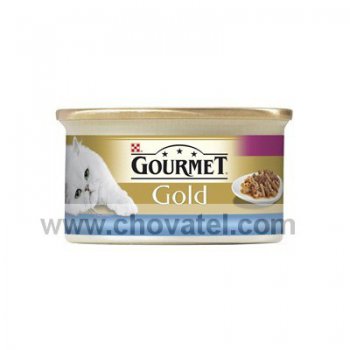 Gourmet Gold s mořskými rybami - směs gril. a duš. kousků 85g
