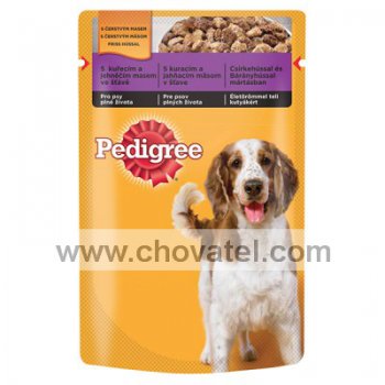 Pedigree kapsa Kuřecí a Jehněčí 100g