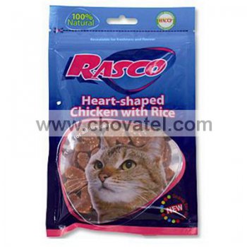 Pochoutka RASCO srdíčka z kuřecího masa + rýže 80g