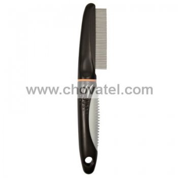 DeLuxe středně hustý s protiskluzovou rukojetí 22cm TRIXIE