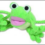 Hračka DogIt PuppyLuv Baby Frog