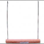 Houpačka dřevo + drát 15cm