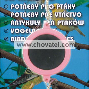 Hračka zrcátko p. 5,5cm + zvonek