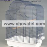 Klec ELIZA chrom 54x34x75cm