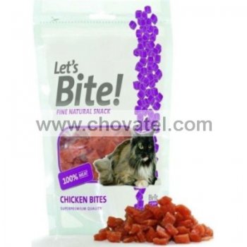 Brit Care Let´s Bite! Chicken bites 80g Cat