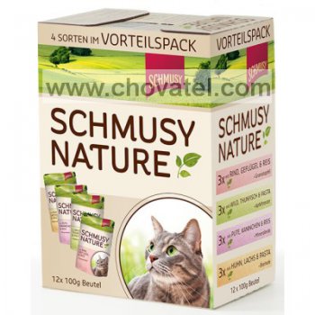 Kapsičky SCHMUSY Nature's Menü multipack 1200g