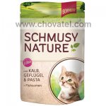 Kapsička SCHMUSY Nature's Menü junior telecí + drůbež 100g