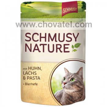 Kapsička SCHMUSY Nature's Menü kuře + losos 100g