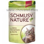 Kapsička SCHMUSY Nature's Menü zvěřina + tuňák 100g