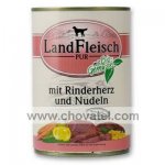Landfleisch Premium hovězí srdce s těstovinou 400g
