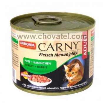 Animonda Carny Adult - hovězí, krůta a králík 200g