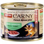 Animonda Carny Kitten - hověhí, kuře a králík 200g