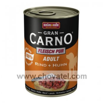 GRANCARNO Adult - hovězí, kuře 400g