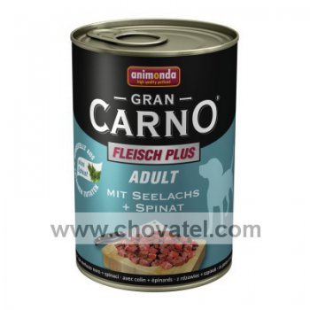 GRANCARNO Adult - treska + špenát 400g