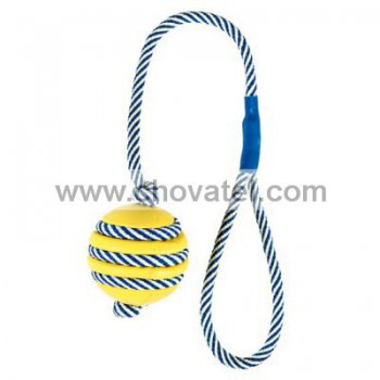 Vrhací míč na fosforeskující šňůře 5cm/40cm