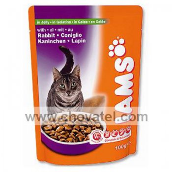 Iams Cat Adult Rabit 100g kapsička