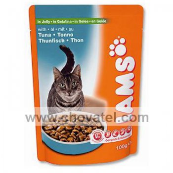 Iams Cat Adult Tuna 100g kapsička