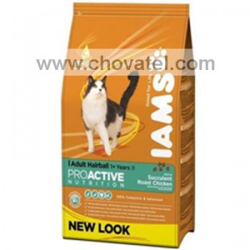 Iams Hairball Control Rich in Chicken 1,5kg
