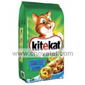 Kitekat s tuňákem a zeleninou 1,8kg