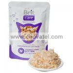 Brit Care Cat Kitten kapsa Chicken & Cheese Pouch 80g