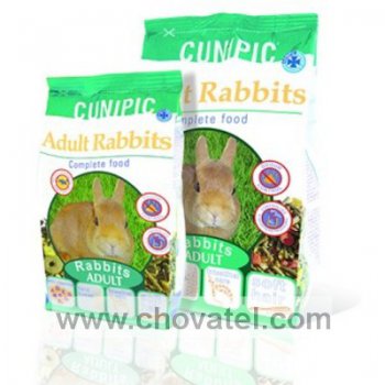 Cunipic Rabbit Adult - Králík dospělý 4,5kg + 0,5kg zdarma
