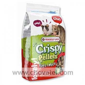 Krmivo Crispy Pellets Rat, Mice (pro potkany, myši) 1kg