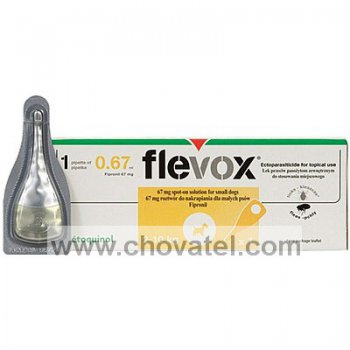 Flevox S 67mg spot-on dog 2-10kg 1x0,67ml