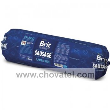 Brit Sausage With Lamb Rice 800g