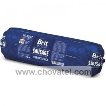 Brit Sausage With Turkey Rice 800g