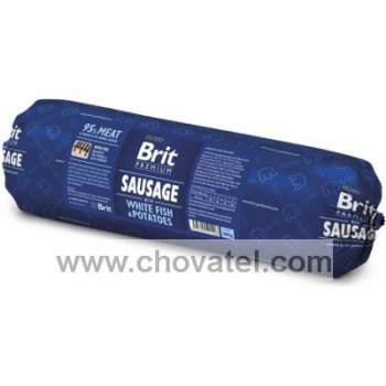 Brit Sausage With White Fish Potatoes 800g