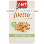 Kapsička RintiFiletto kuře a křepelčí vajíčko v omáčce 125g
