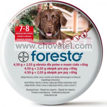 Foresto 70cm obojek pro psy