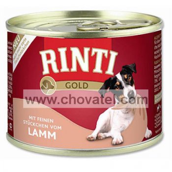 Konzerva Rinti Gold jehně 185g
