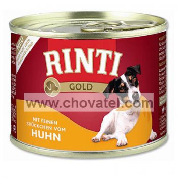 Konzerva Rinti Gold kuře 185g
