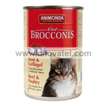 Animonda BROCCONIS hovězí + drůbeží 400g