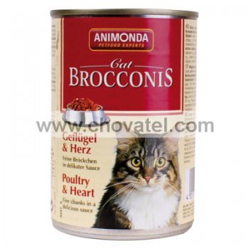 Animonda BROCCONIS drůbeží + srdce 400g