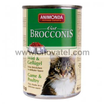 Animonda BROCCONIS zvěřina + drůbeží 400g