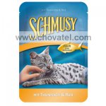 Kapsička SCHMUSY Fish tuňák + rýže 100g