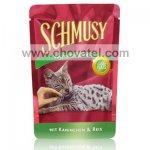 Kapsička SCHMUSY Flakes králík + rýže 100g
