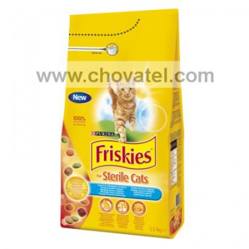 Friskies Cat Dry Sterilised 1,5kg