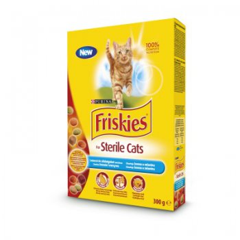 Friskies Cat Dry Sterilised 300g