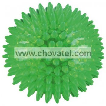 Ježatý míček, pevný plast (TPR) 12cm