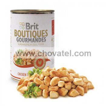 Brit Boutiques Gourmandes Chicken True Meat Bits 400g