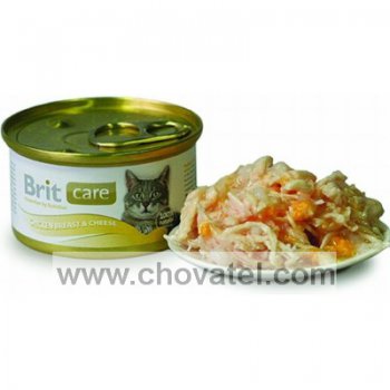 Brit Care Cat Chicken Breast & Cheese 80g konzerva