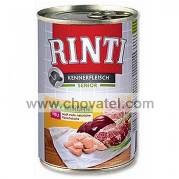 Konzerva Rinti Senior kuřecí 400g