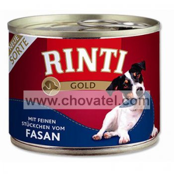 Konzerva Rinti Gold bažant 185g